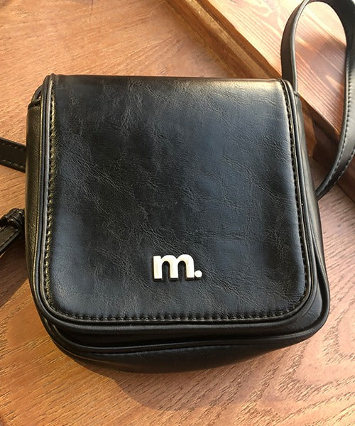 PUレザーミニショルダーバッグ BB1935 【MASONPRINCE】