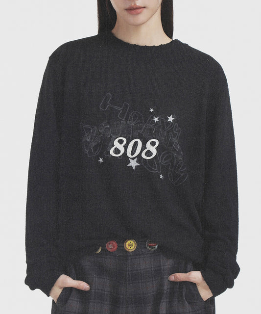 【SALE 60%OFF_特別価格適用※カートに入れるとセール価格が適用されます※】ドロップショルダー フロントロゴ ワッフル生地 ロンT CT6155【MASONPRINCE】