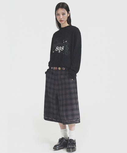【SALE 60%OFF_特別価格適用※カートに入れるとセール価格が適用されます※】ドロップショルダー フロントロゴ ワッフル生地 ロンT CT6155【MASONPRINCE】