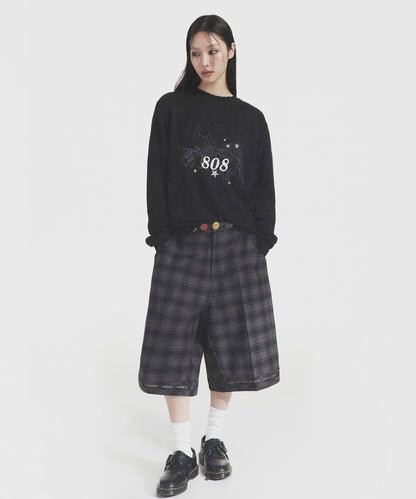 【SALE 60%OFF_特別価格適用※カートに入れるとセール価格が適用されます※】ドロップショルダー フロントロゴ ワッフル生地 ロンT CT6155【MASONPRINCE】