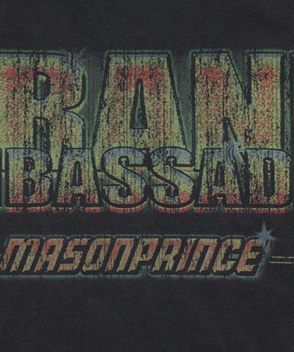 オーバーサイズ ラグラン ヴィンテージ加工 Tシャツ DT4299【MASONPRINCE】【2025SS】