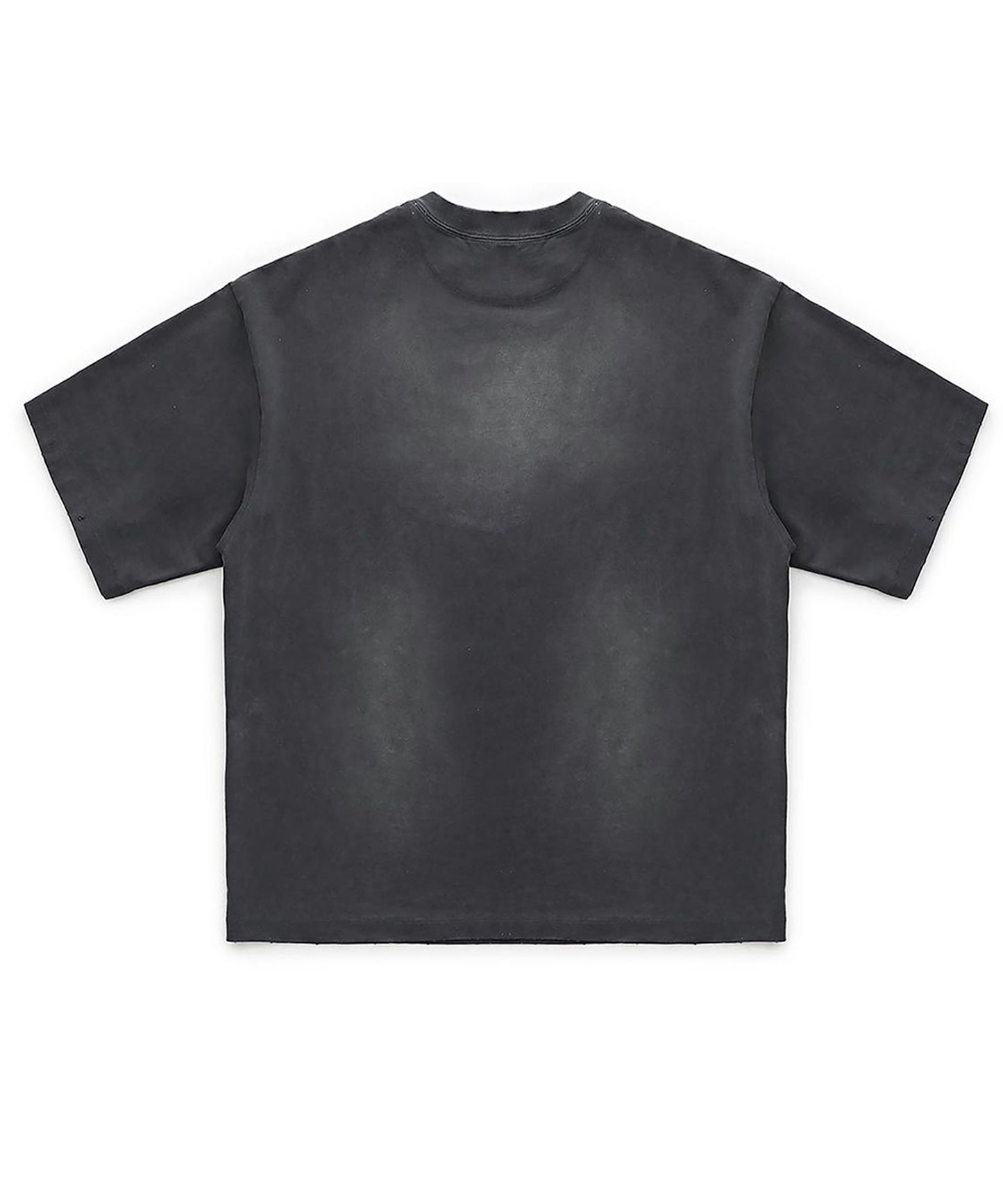 オーバーサイズ ヴィンテージ加工 掠れロゴプリント Tシャツ DT4312【MASONPRINCE】【2025SS】