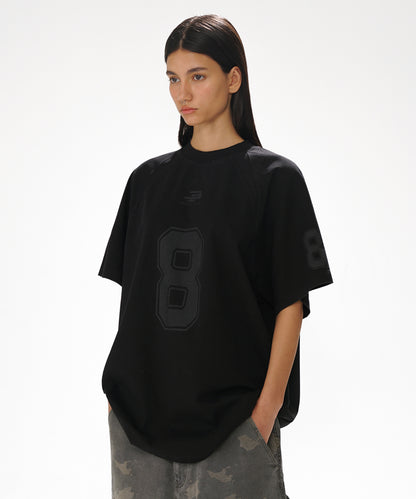 オーバーサイズ ナンバリング ゲームシャツ Tシャツ DT4314【MASONPRINCE】【2025SS】