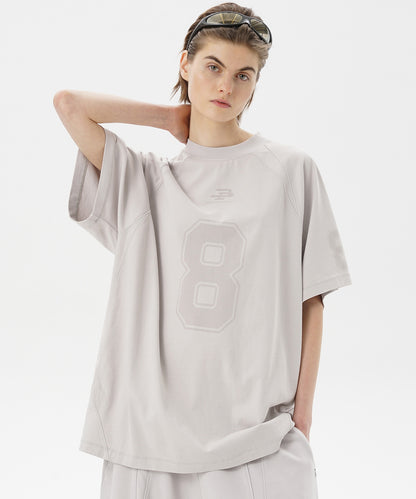 オーバーサイズ ナンバリング ゲームシャツ Tシャツ DT4314【MASONPRINCE】【2025SS】