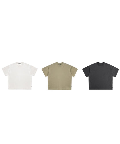オーバーサイズ シンプル無地 Tシャツ DT4335【MASONPRINCE】【2025SS】