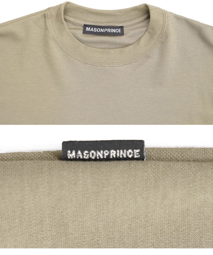 オーバーサイズ シンプル無地 Tシャツ DT4335【MASONPRINCE】【2025SS】