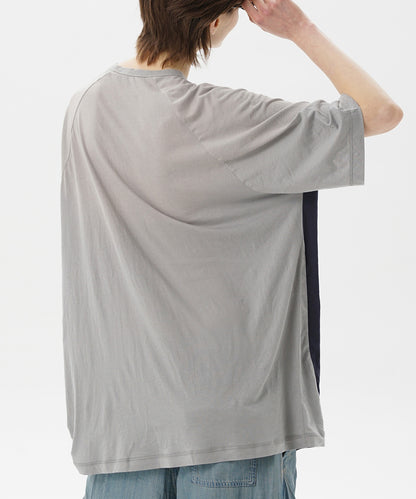 オーバーサイズ 無地 ラグラン Tシャツ DT4340【MASONPRINCE】【2025SS】