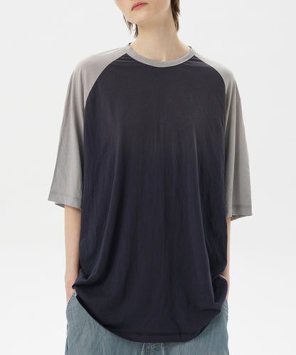 オーバーサイズ 無地 ラグラン Tシャツ DT4340【MASONPRINCE】【2025SS】