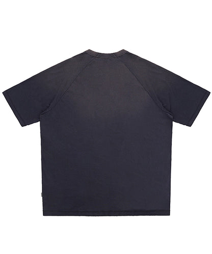 オーバーサイズ 無地 ラグラン Tシャツ DT4340【MASONPRINCE】【2025SS】