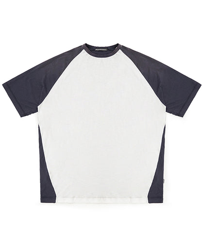 オーバーサイズ 無地 ラグラン Tシャツ DT4340【MASONPRINCE】【2025SS】
