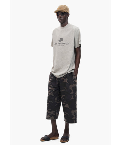 【自社サイト限定】4カラー オーバーサイズ リフレクターロゴプリント Tシャツ DT4358【MASONPRINCE】【2025SS】
