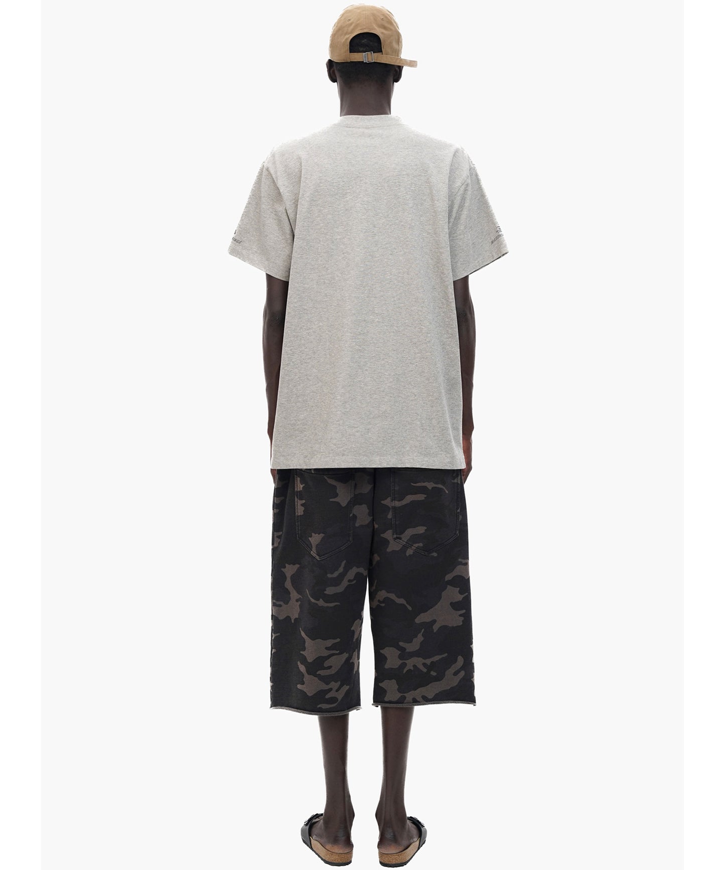 【自社サイト限定】4カラー オーバーサイズ リフレクターロゴプリント Tシャツ DT4358【MASONPRINCE】【2025SS】