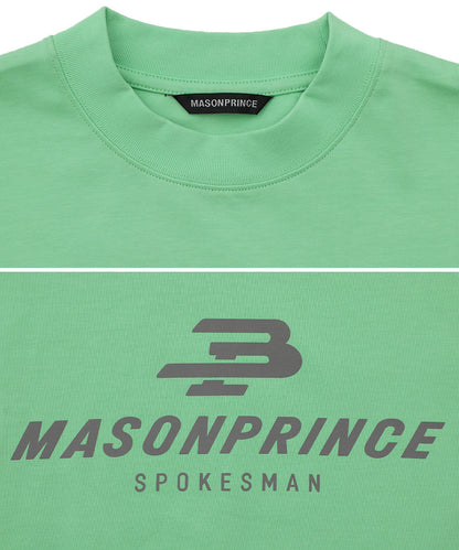 【自社サイト限定】4カラー オーバーサイズ リフレクターロゴプリント Tシャツ DT4358【MASONPRINCE】【2025SS】