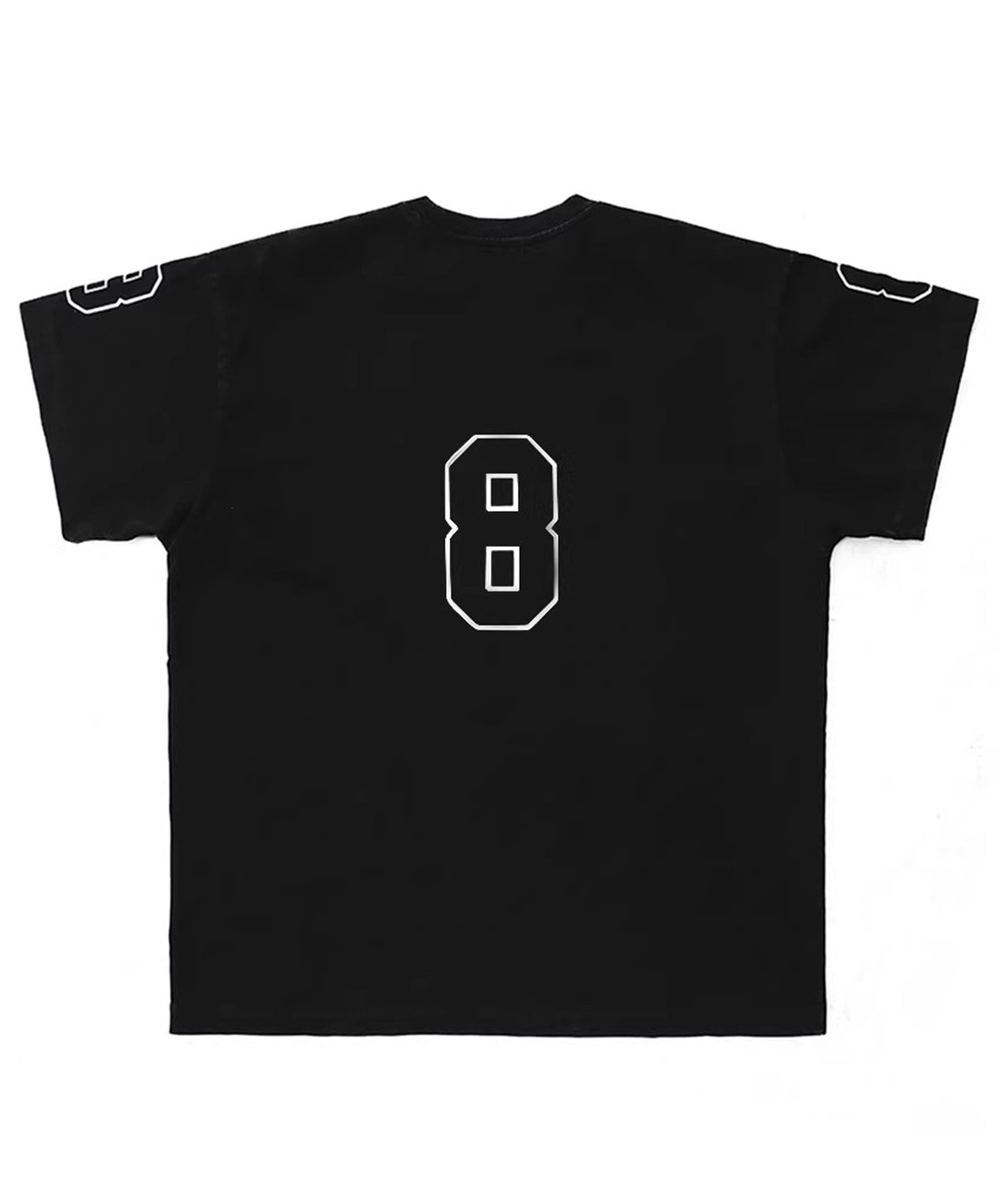 【SALE 30%OFF_特別価格適用※カートに入れるとセール価格が適用されます※】オーバーサイズ ヴィンテージ フェード加工 ナンバリング Tシャツ DT4378【MASONPRINCE】【2025SS】