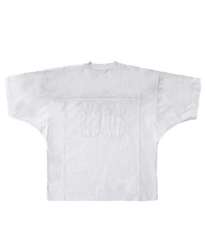 オーバーサイズ ヴィンテージ加工 刺繍&プリント Tシャツ DT4397【MASONPRINCE】【2025SS】