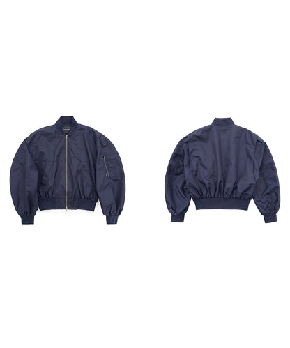 【自社サイト限定】ショート丈 ドロップショルダー MA-1 ブルゾン JK4045【MASONPRINCE】【2025SS】