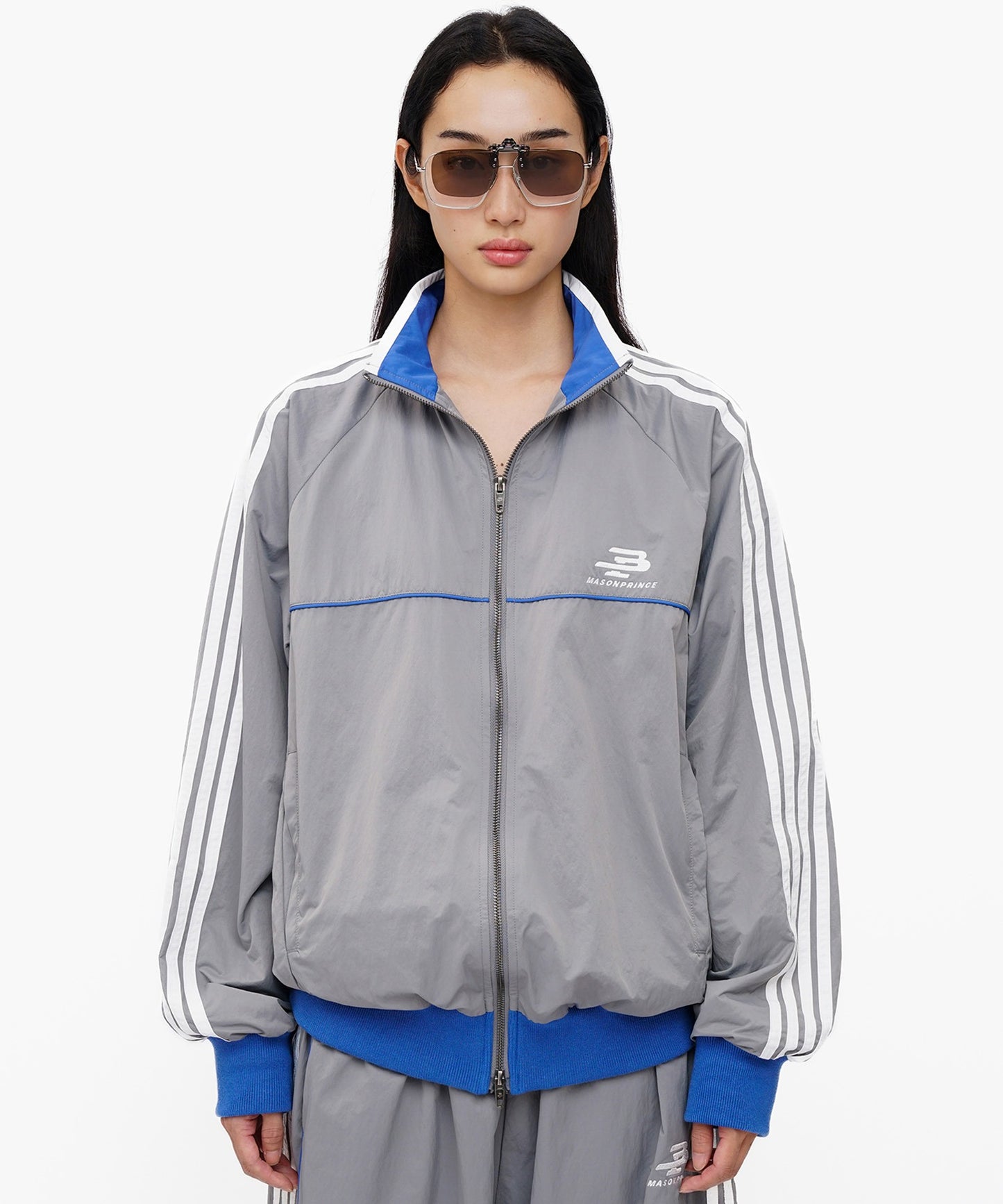 オーバーサイズ サイドライン トラックJKT JK4051【MASONPRINCE】【2025AW】