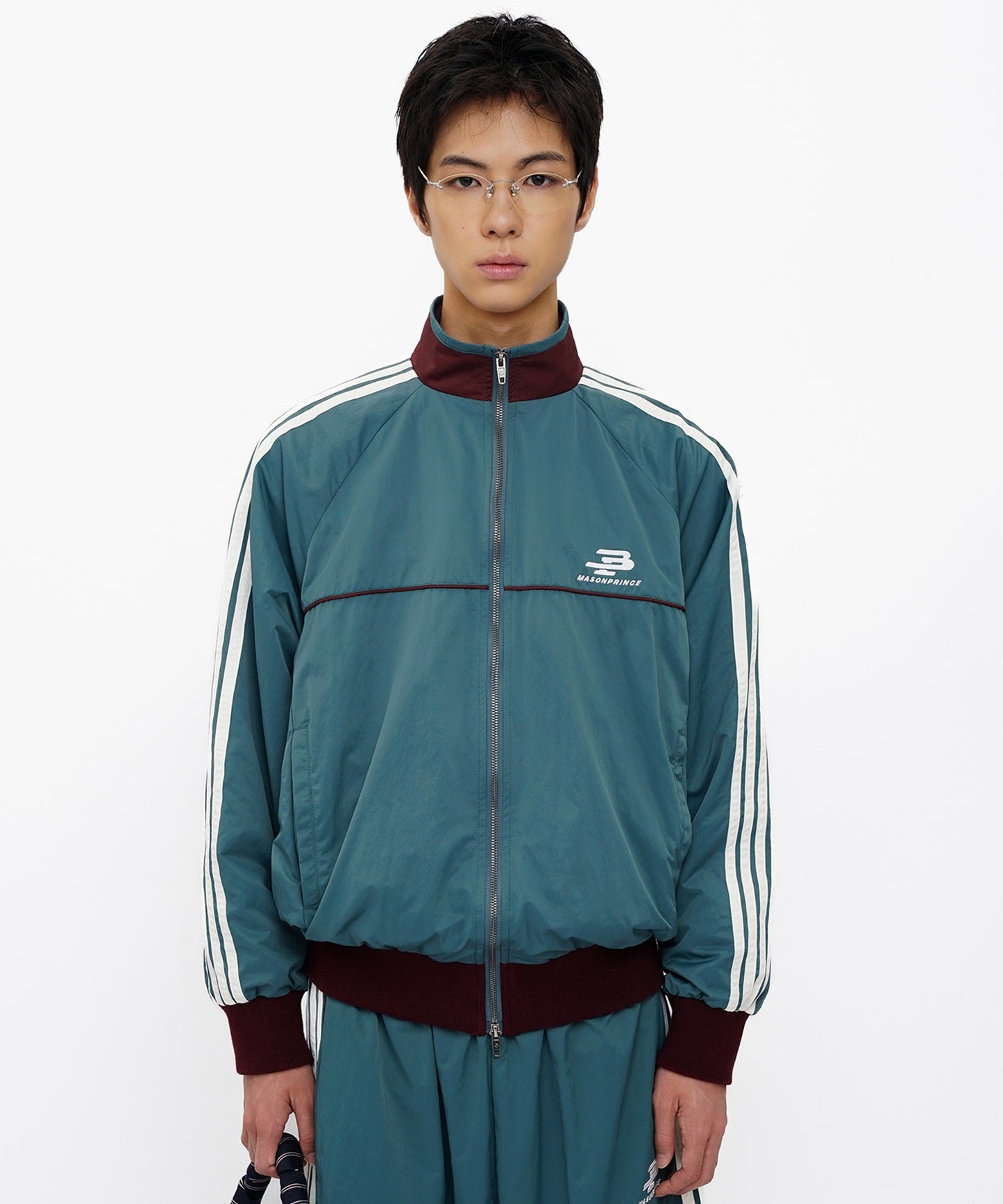 オーバーサイズ サイドライン トラックJKT JK4051【MASONPRINCE】【2025AW】