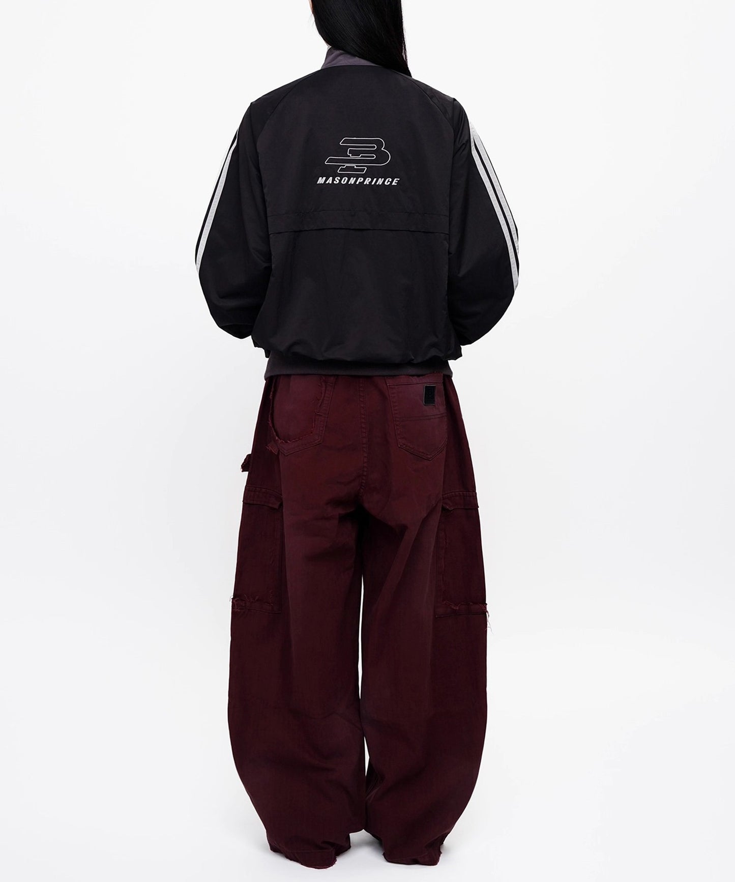 オーバーサイズ サイドライン トラックJKT JK4051【MASONPRINCE】【2025AW】