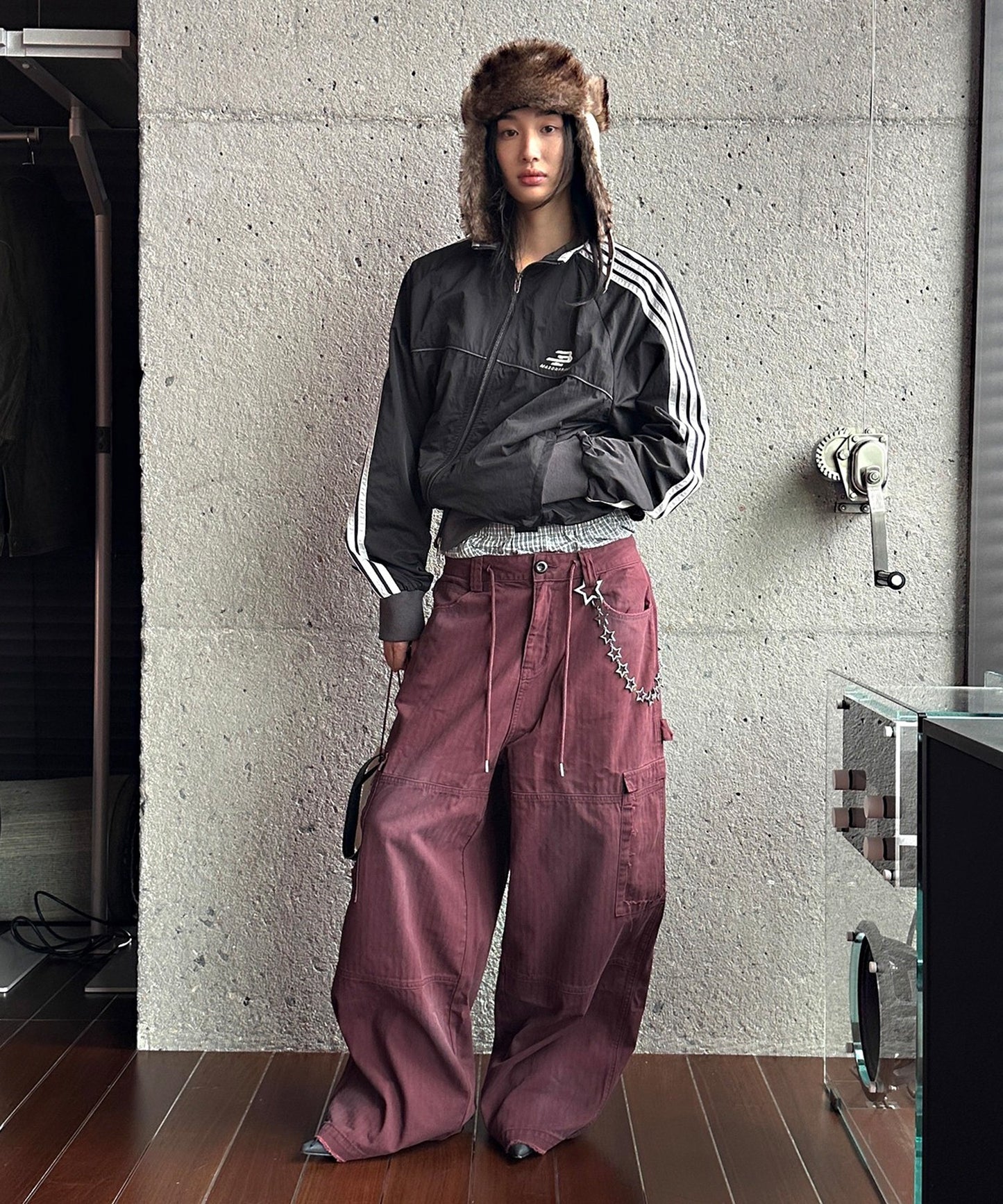オーバーサイズ サイドライン トラックJKT JK4051【MASONPRINCE】【2025AW】