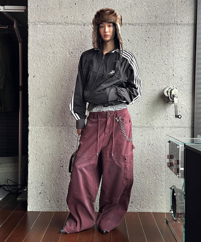 オーバーサイズ サイドライン トラックJKT JK4051【MASONPRINCE】【2025AW】