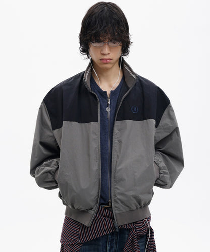 オーバーサイズ スタンドカラー ブルゾン JK4054【MASONPRINCE】【2025AW】