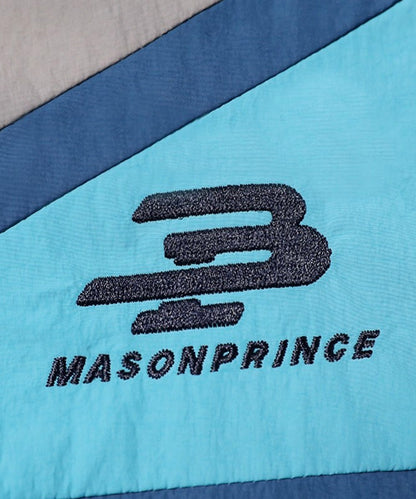 オーバーサイズ フード付き ブロックカラー トラックJKT JK4055【MASONPRINCE】【2025AW】