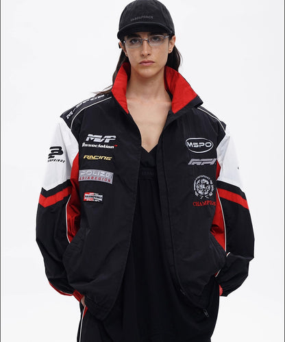 オーバーサイズ レーシング コーチJKT JK4062【MASONPRINCE】【2025AW】