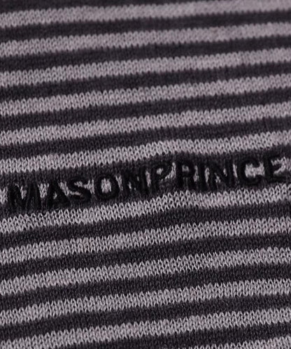 フェイクツーピース ボーダー カーディガン KS3249【MASONPRINCE】【2025AW】
