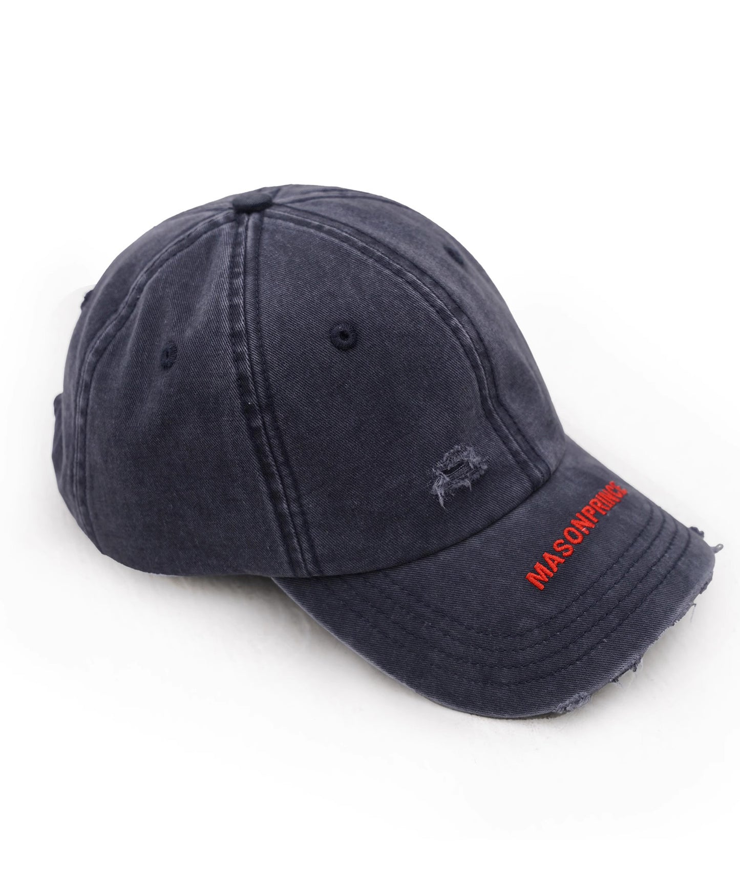 ヴィンテージウォッシュ加工&ダメージ加工 ベースボールキャップ MZ2119【MASONPRINCE】【2025SS】
