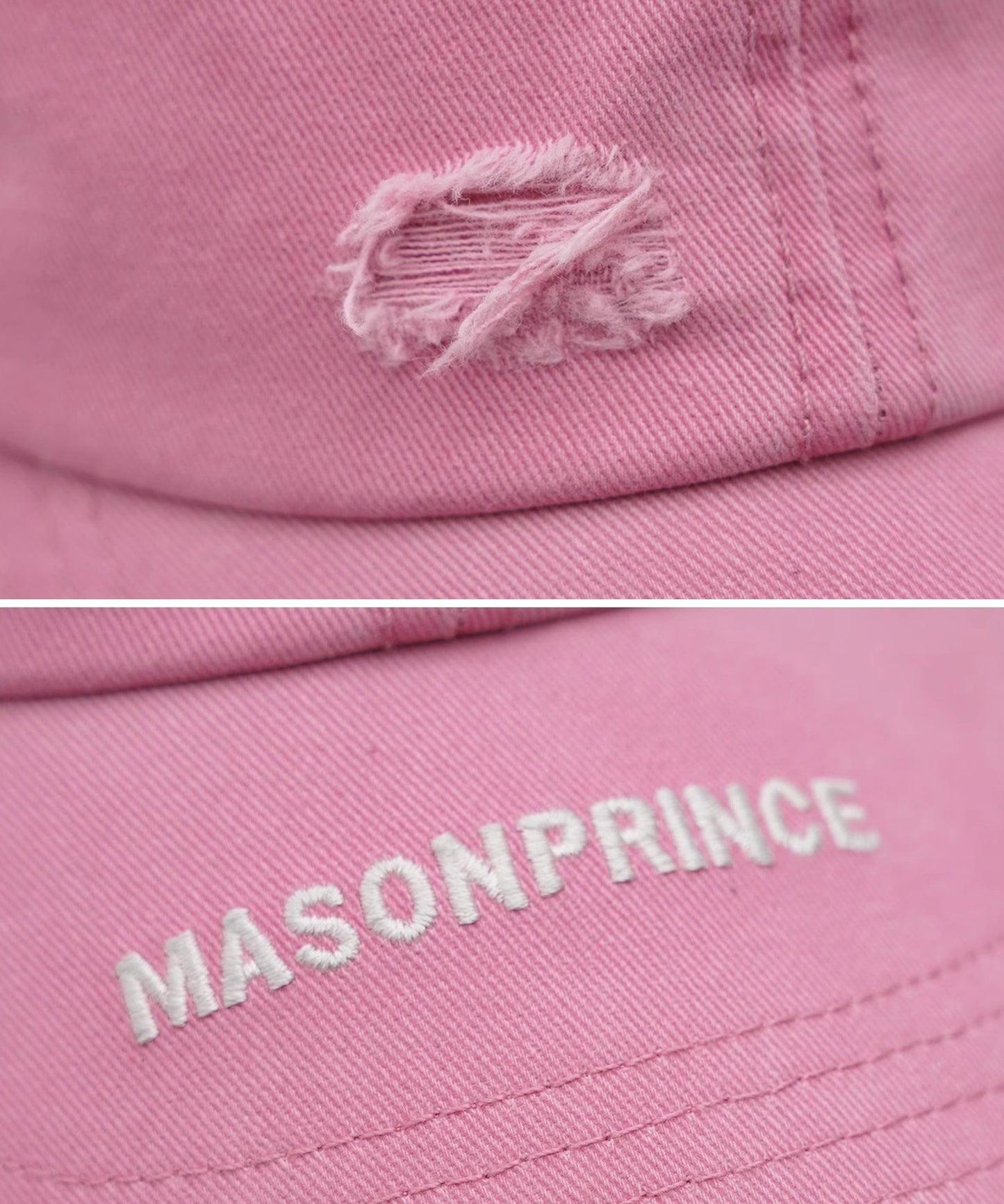 ヴィンテージウォッシュ加工&ダメージ加工 ベースボールキャップ MZ2119【MASONPRINCE】【2025SS】