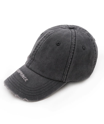 ヴィンテージウォッシュ加工&ダメージ加工 ベースボールキャップ MZ2119【MASONPRINCE】【2025SS】