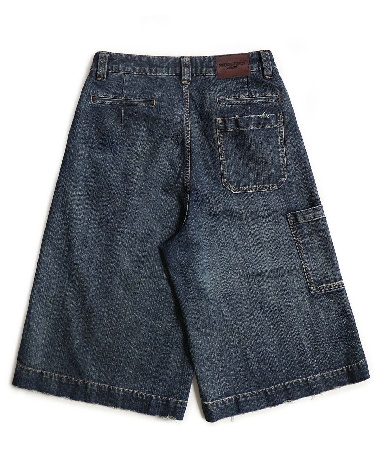 ルーズフィット ヴィンテージウォッシュ加工 ハーフ デニムパンツ NDK1984【MASONPRINCE】【2025SS】