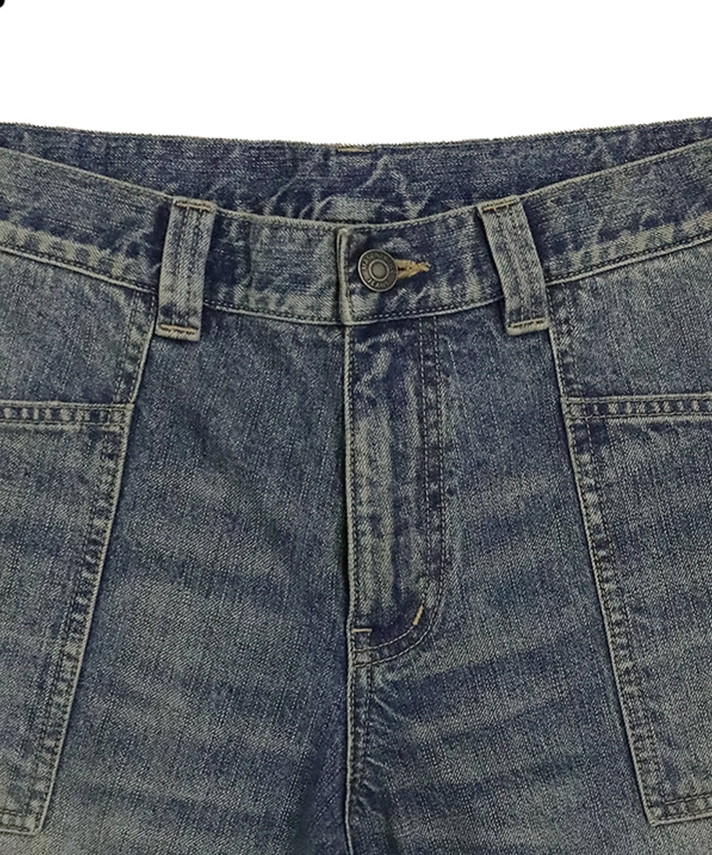 ルーズフィット ワークデザイン ローライズ デニムパンツ NZK6217【MASONPRINCE】【2025SS】