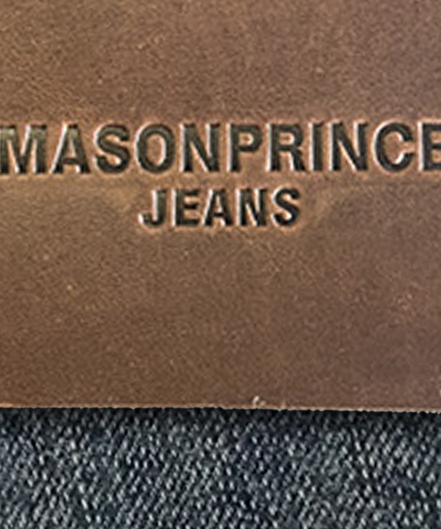 ルーズフィット ワークデザイン ローライズ デニムパンツ NZK6217【MASONPRINCE】【2025SS】