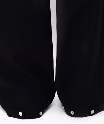 ルーズフィット 1タック ハイウエスト スラックス SK2114【MASONPRINCE】【2025AW】