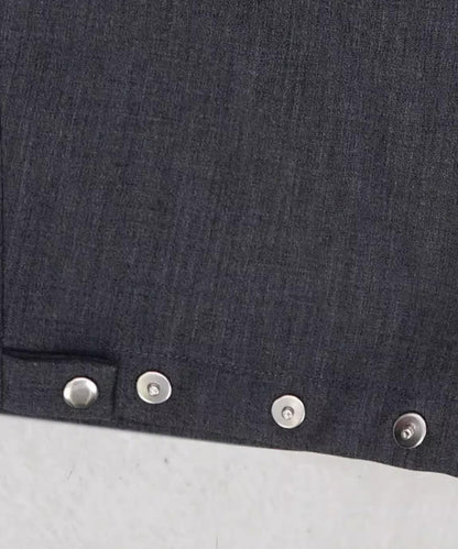 ルーズフィット 1タック ハイウエスト スラックス SK2114【MASONPRINCE】【2025AW】