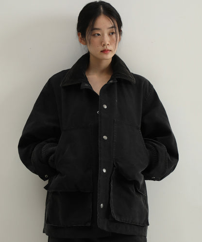 【SALE 30%OFF_特別価格適用※カートに入れるとセール価格が適用されます※】オーバーサイズ ウォッシュ加工 ミリタリー カバーオール WT4282【MASONPRINCE】【2025SS】