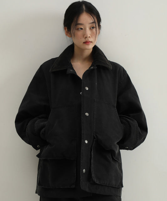 【SALE 30%OFF_特別価格適用※カートに入れるとセール価格が適用されます※】オーバーサイズ ウォッシュ加工 ミリタリー カバーオール WT4282【MASONPRINCE】【2025SS】