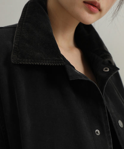 【SALE 30%OFF_特別価格適用※カートに入れるとセール価格が適用されます※】オーバーサイズ ウォッシュ加工 ミリタリー カバーオール WT4282【MASONPRINCE】【2025SS】