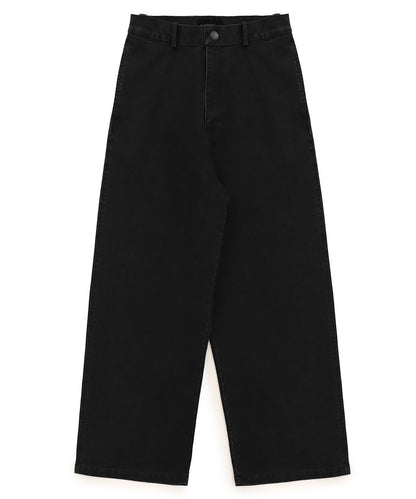 【SALE 30%OFF_特別価格適用※カートに入れるとセール価格が適用されます※】ルーズフィット 裾ボタン ヴィンテージ加工 ワークパンツ XXK4321【MASONPRINCE】【2025SS】