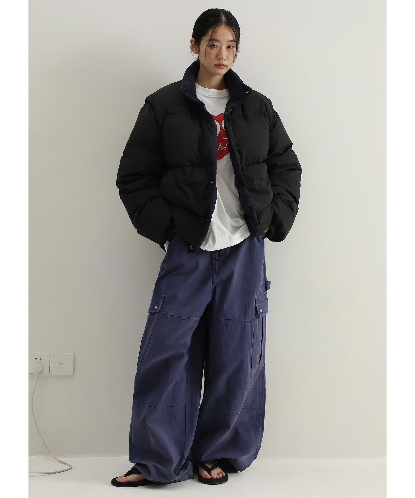 【SALE 30%OFF_特別価格適用※カートに入れるとセール価格が適用されます※】ルーズフィット サイドポケット カジュアルパンツ XXK4323【MASONPRINCE】【2025SS】