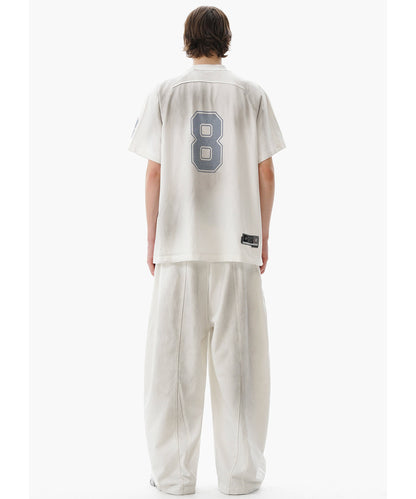ルーズフィット シンプルロゴ スウェットパンツ XXK4329【MASONPRINCE】【2025SS】