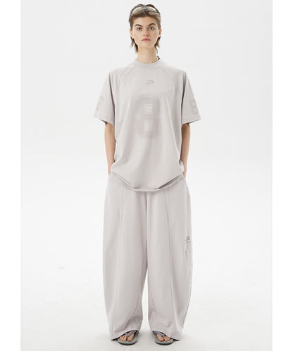 ルーズフィット シンプルロゴ スウェットパンツ XXK4329【MASONPRINCE】【2025SS】