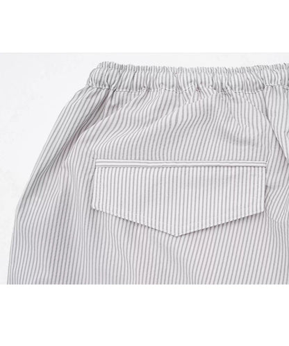 ルーズフィット ストライプ パジャマ風 パンツ XXK4343【MASONPRINCE】【2025SS】