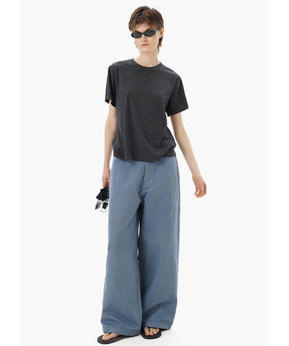ルーズフィット コットン シミターパンツ XXK4347【MASONPRINCE】【2025SS】