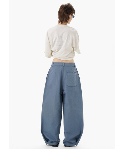 ルーズフィット コットン シミターパンツ XXK4347【MASONPRINCE】【2025SS】