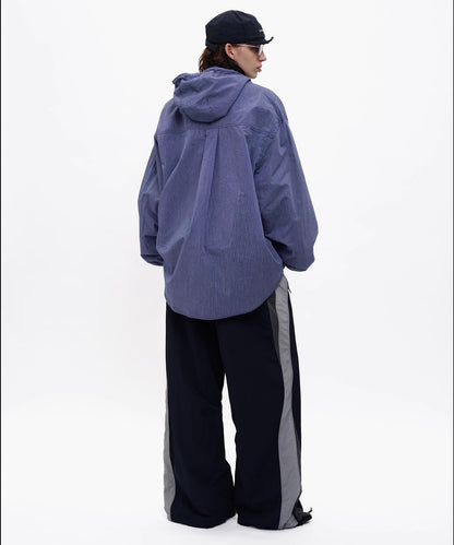 ルーズフィット サイドメッシュ トラックパンツ XXK4375【MASONPRINCE】【2025AW】