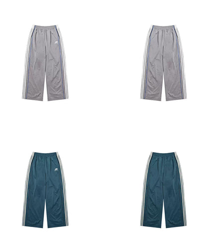 ルーズフィット サイドライン トラックパンツ XXK4376【MASONPRINCE】【2025AW】