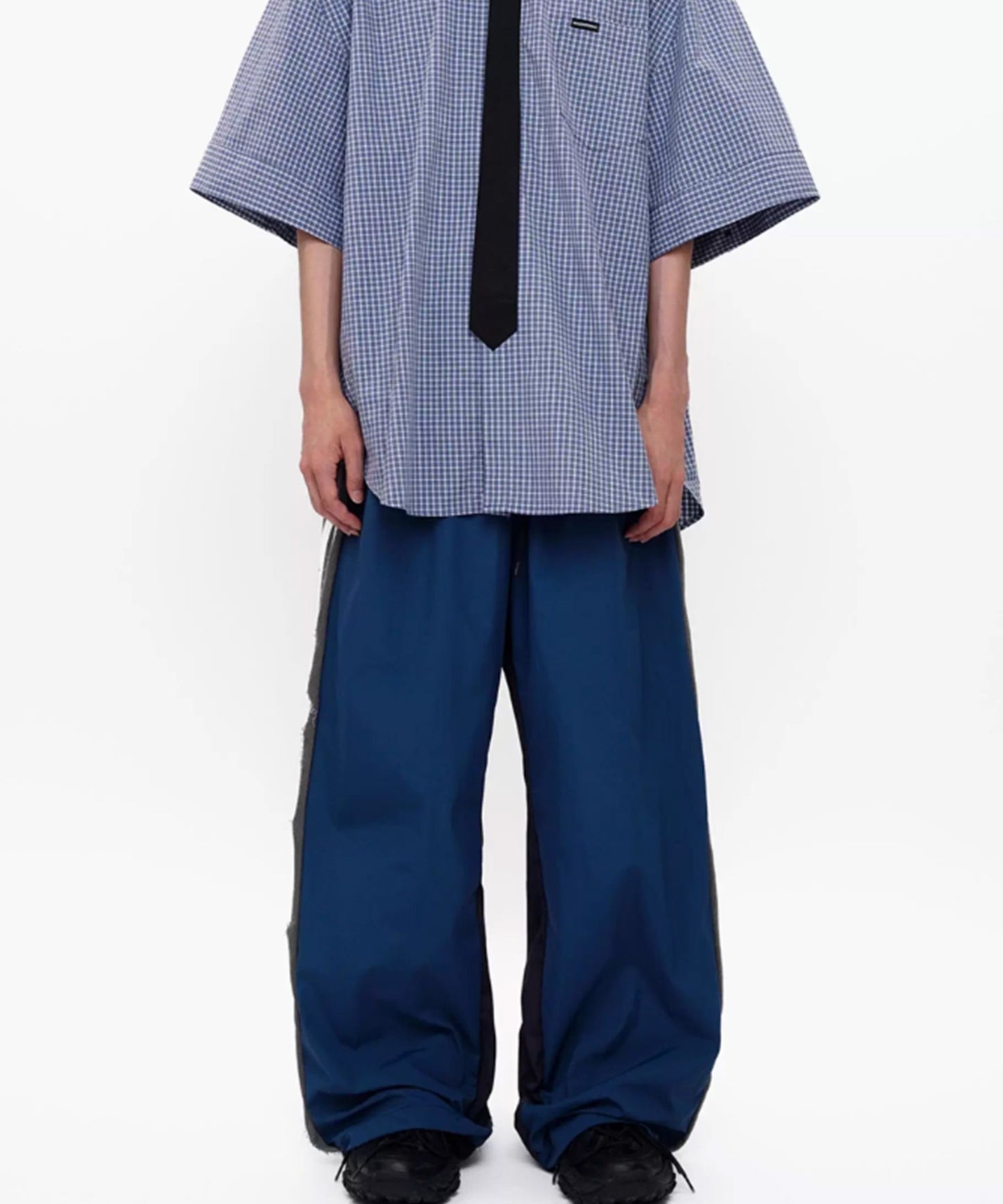 ルーズフィット サイドライン トラックパンツ XXK4380【MASONPRINCE】【2025AW】